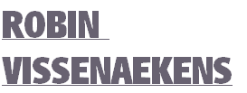 ROBIN 
VISSENAEKENS
